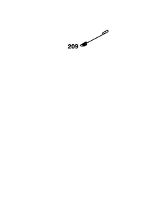 Spring-Governor Diagram and Parts List for 110600-110699 0112- 0114- 0117 Briggs and Stratton Engine